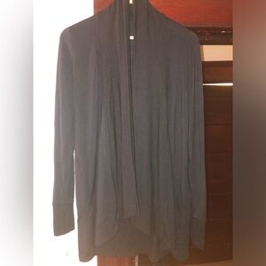 Athleta black Open Front Cardigan